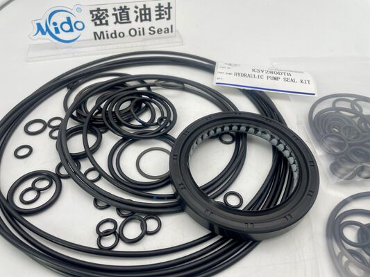 OEM High Quality Kawasaki K3V280DTH NBR Hydraulic Pump Seal Kit