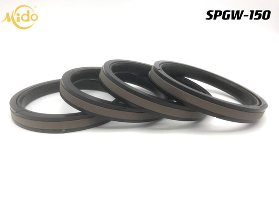 ارتفاع درجة الحرارة الهيدروليكية اسطوانة مكبس ختم SPGW 150 Doosan Seal Kit PTFE NBR