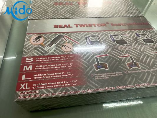 أدوات الختم المطاطي المعدني مجموعة تثبيت الختم الهيدروليكي المهنية