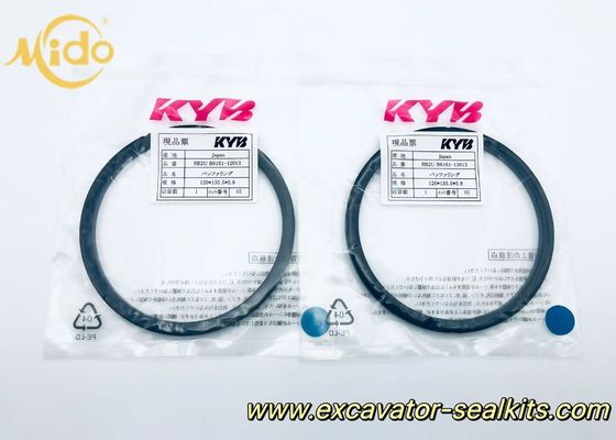 KYB HBY الحاوية الهيدروليكية الحلقة العازلة الجزء البديل للحفارات - 120mm ID X 135.5mm OD X 5.8mm السماكة - حلقة ارتداء دائمة للحفاظ على النظام الهيدروليكي