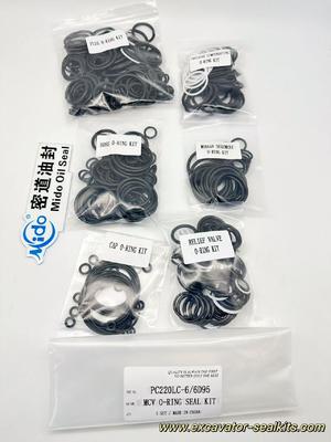 PC220LC-6 6D95 عدادة إصلاح الصمام الرئيسي للتحكم في الحفر