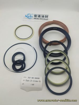 طقم ختم عالي التحمل مناسب لجميع الأحوال الجوية لـ 707-99-56690 - طقم ختم أسطوانة هيدروليكية مانعة للتسرب