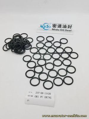 حلقة دائرية مطاطية كوماتسو: 21T-09-11430 PU موثوق به | الأختام المطاطية | في المخزون - أوامر مخصصة