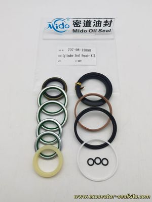 Comprehensive Overhaul and Seal Replacement Kit | Cylinder Seal Repair Kit 707-98-13890 for Long-Lasting Leak-Free Operation