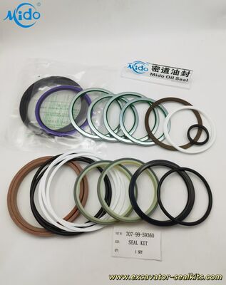 طقم الختم الأصلي لأسطوانة كوماتسو الهيدروليكية | 707-99-59360