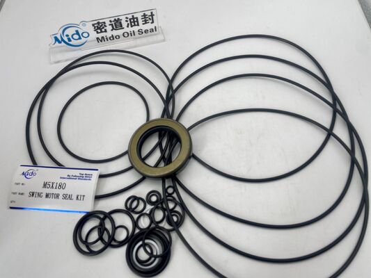 طقم ختم المحرك المتأرجح M5X180 المتين لـ SK330-8 SK350-8، الختم الهيدروليكي الموثوق به، الطلب بالجملة مع العرض العالمي