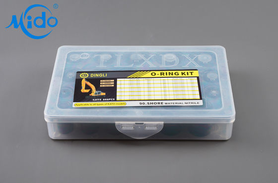 KATO HD Rubber O Ring Kit مجموعة إصلاح NBR الهيدروليكية اسطوانة الحلقات