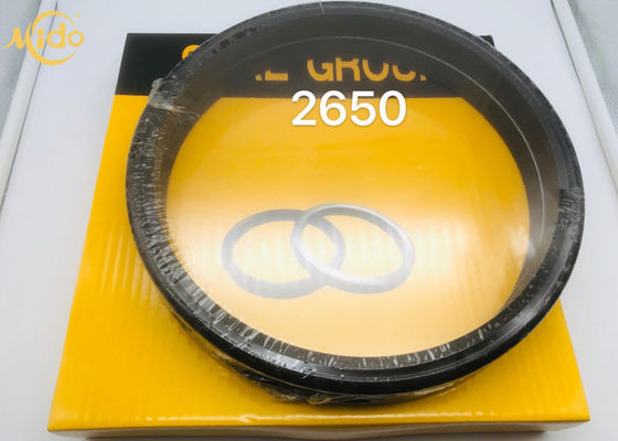 مجموعة الختم العائم للحفارة 2650293 * 265 * 19 أختام الأسطوانة الهيدروليكية المطاطية NBR