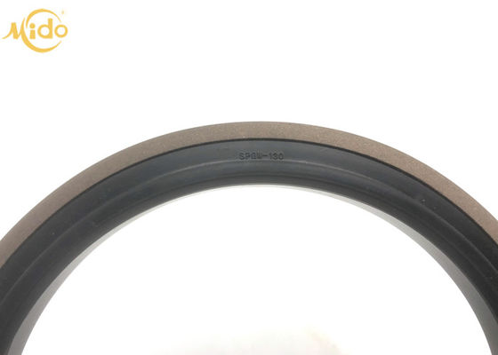 PTFE NBR حفارة أسطوانة هيدروليكية مكبس ختم SPGW 130 Jcb أطقم ختم أسطوانة هيدروليكية