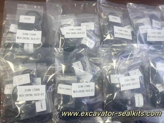 حفر مجموعة غطاء زيت هيدروليكي 31N8-17000 مجموعة صمام التحكم الرئيسي مع مقاومة درجات الحرارة العالية