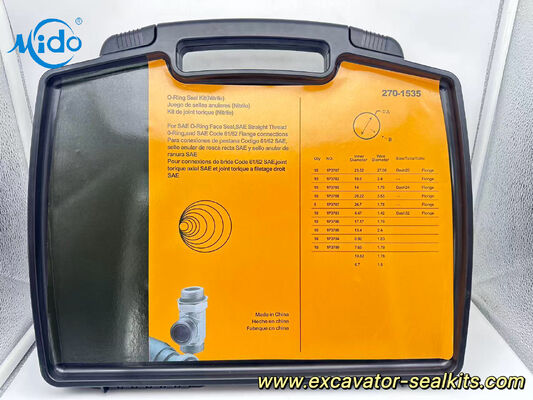 طقم حلقة دائرية مطاطية 270-1535 لمعدات CAT