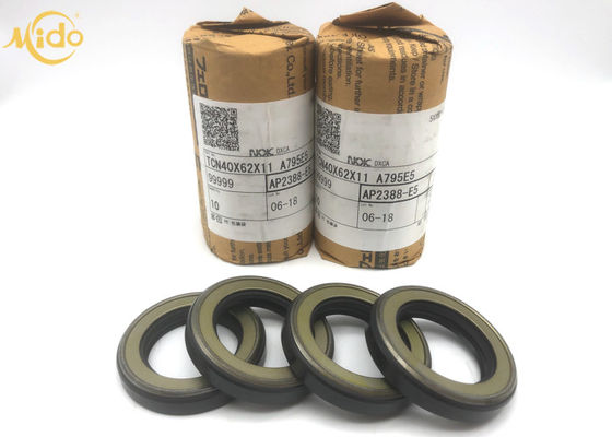 أختام زيت المطاط الهيدروليكي AP2388E نوع الشفة ختم الزيت TCN 40 * 62 * 11mm ارتفاع ضغط
